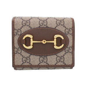 Gucci GG Supreme Horsebit Bifold Wallet